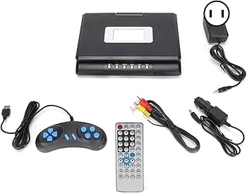 Amazon.co.jp: ポータブルDVDプレーヤー、小型TVプレーヤー付き6.8