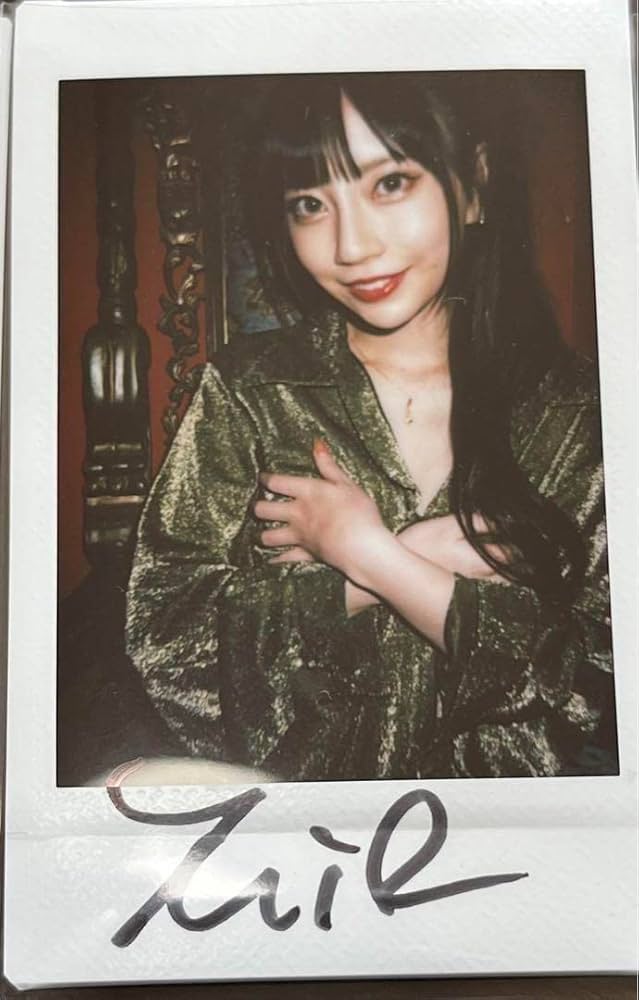 レア！ワイドチェキ】 【コメント入り】 MINAMO 直筆サイン入り チェキ