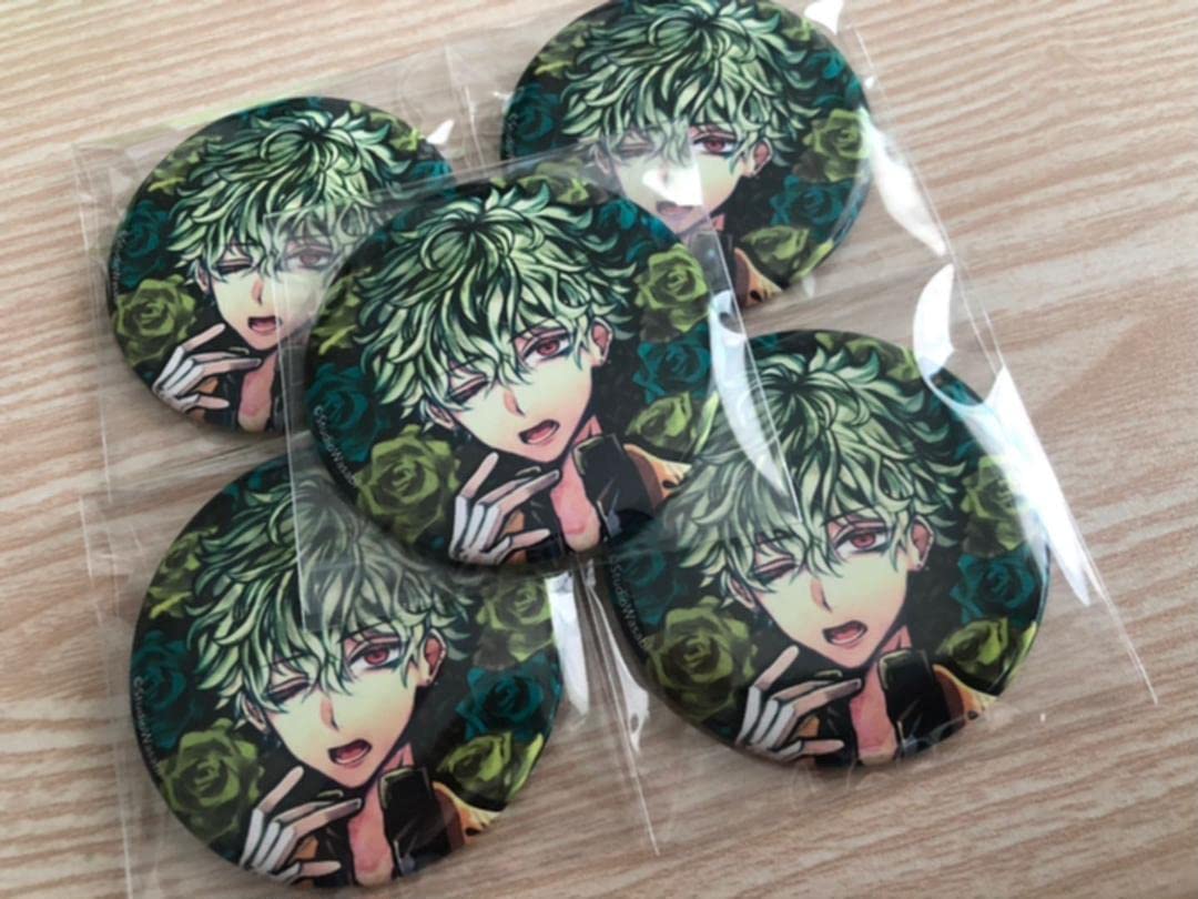 悪魔執事と黒い猫 あくねこ カワカミハナマル ハナマル 缶バッジ 66セット