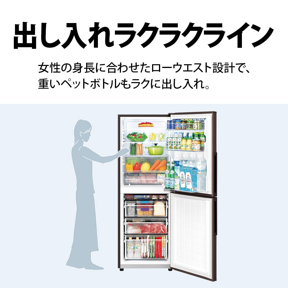 完動品SHARP シャープ ノンフロン冷凍冷蔵庫 SJ-W411E-N 完動品