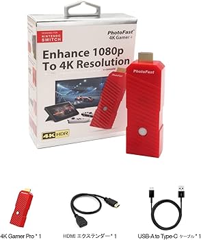Amazon.co.jp: PhotoFast 4K Gamer Pro Video Game Console 1080p to