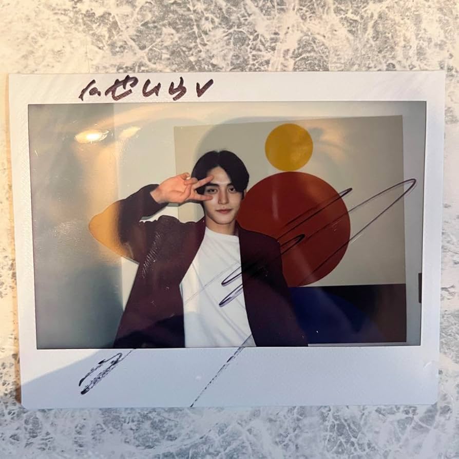 キムジウン サイン入り zb1 キムジウン 直筆サイン入りチェキ