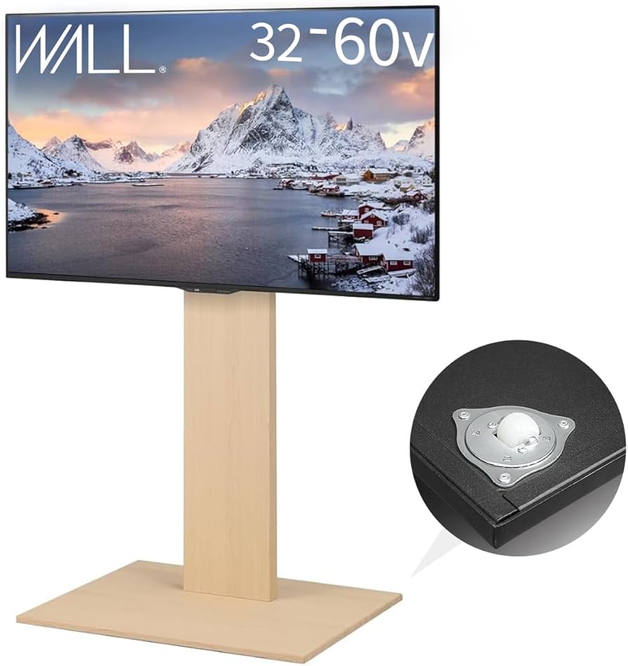 Amazon.co.jp: WALL テレビスタンド テレビ台 壁寄せテレビスタンド