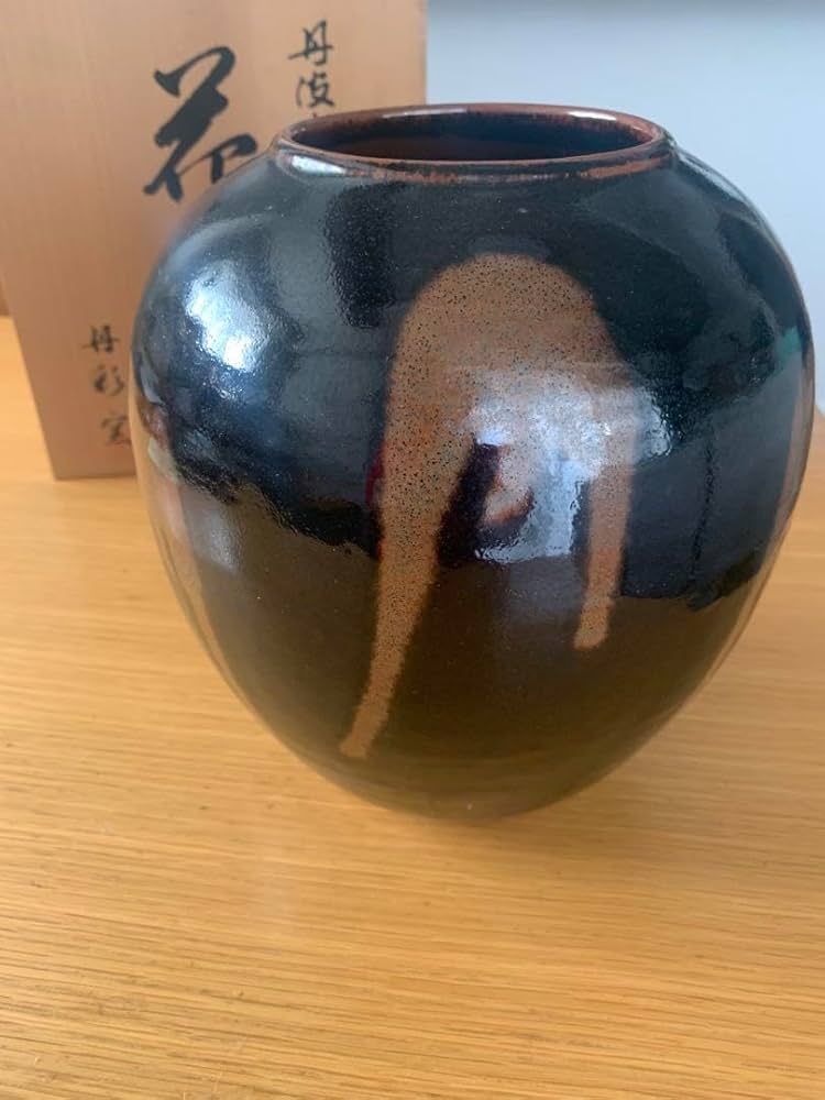 Amazon.co.jp: 丹波立杭焼 丹彩窯 花瓶 : ホーム＆キッチン