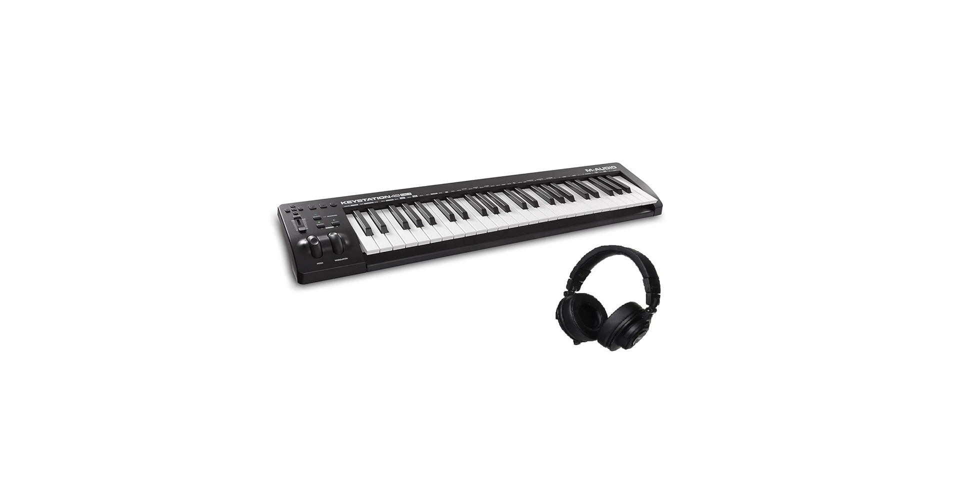 M-AUDIO KeyStudio 49i ピアノ音源内蔵 アダプター付 美品 M-AUDIO