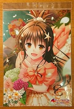 ToLOVEるダークネス(矢吹健太朗) A3クリアポスター(ヤミ＆結城美柑