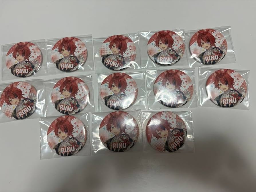 すとぷり 莉犬 アリツア ミニ缶バッチ 特典缶バッチ Here We GO すと