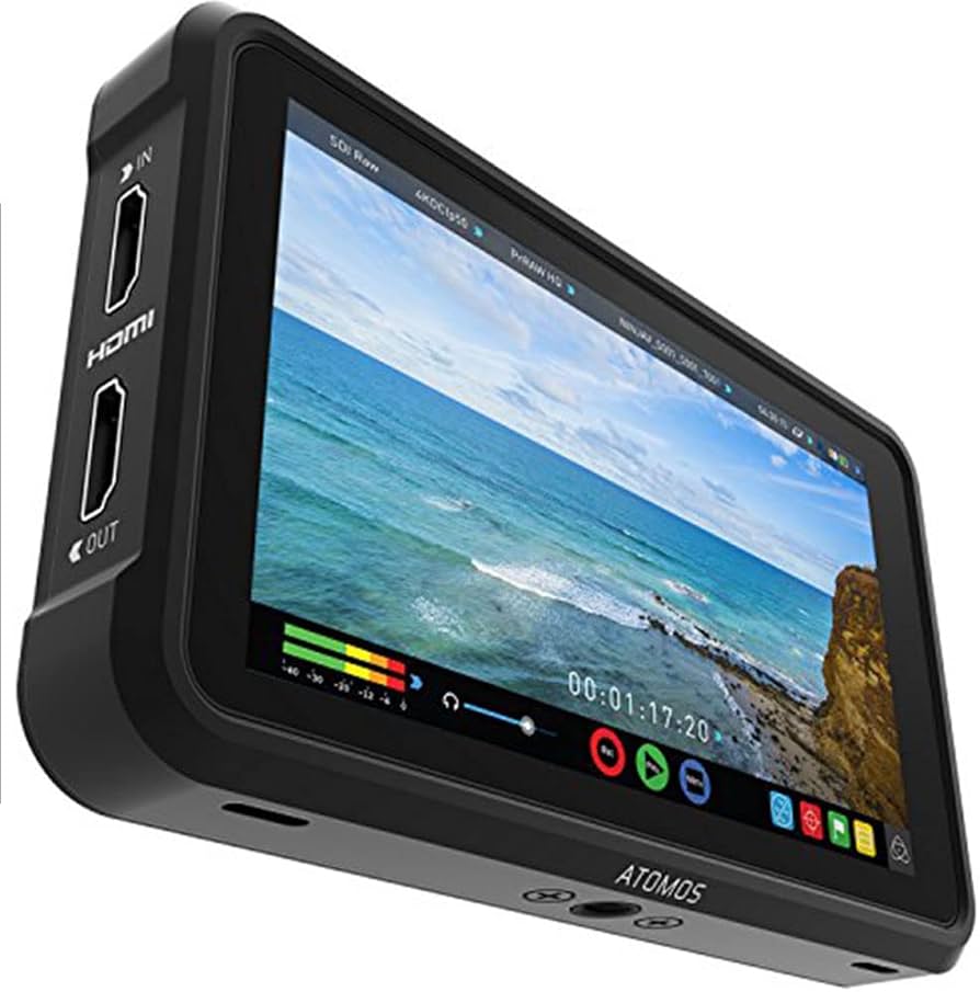 Amazon.com: Atomos Ninja V Ninja V 4Kp60 10bit HDR Daylight