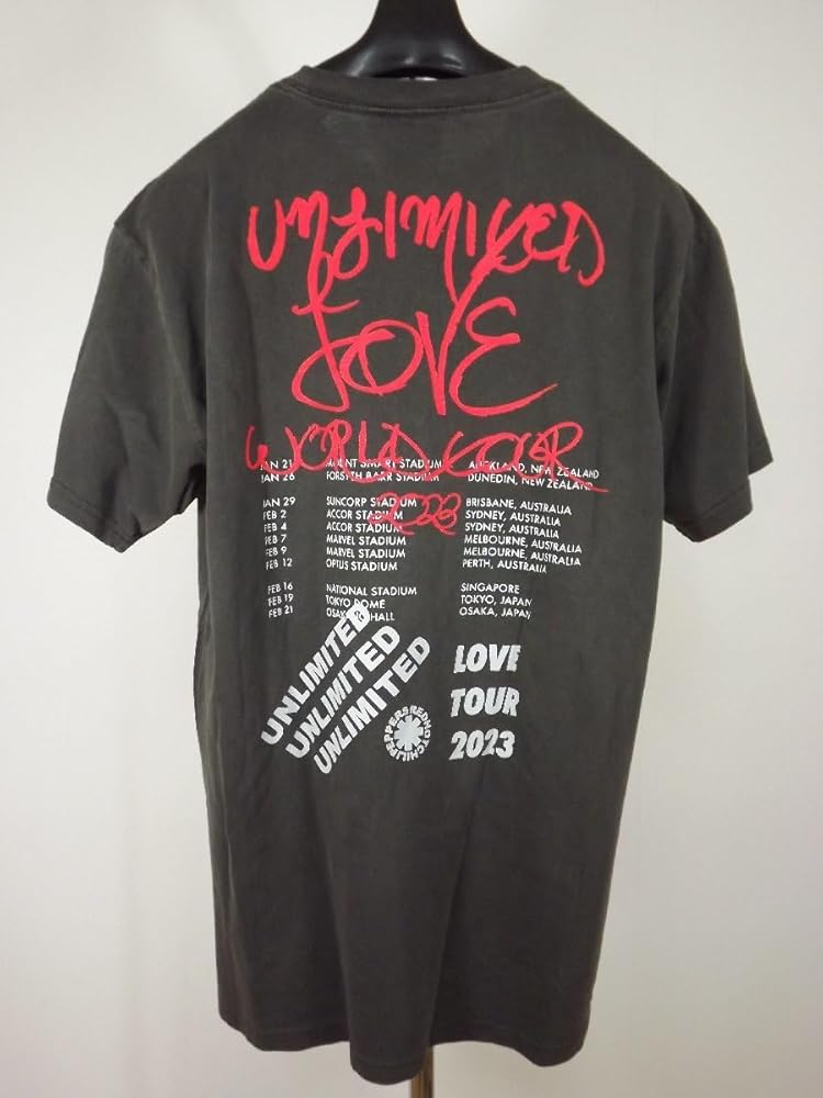 レッチリ 東京ドーム限定 tシャツ ブラック Sサイズ RED HOT CHILI