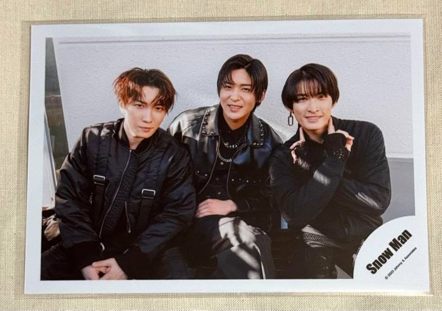 SnowMan 公式写真 目黒蓮 渡辺翔太 SnowMan 目黒蓮 渡辺翔太 公式写真