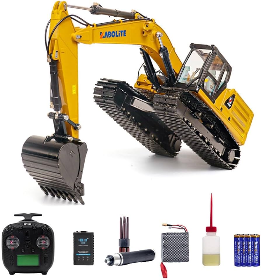 Amazon.co.jp: ショベルカー ラジコン 掘削機 1/18 スケール 2.4GHz 全