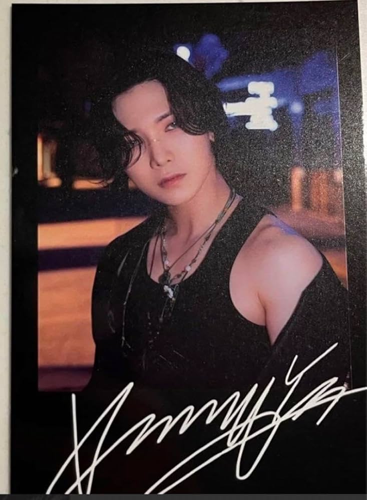 ATEEZ ヨサン サイン入りポラロイド