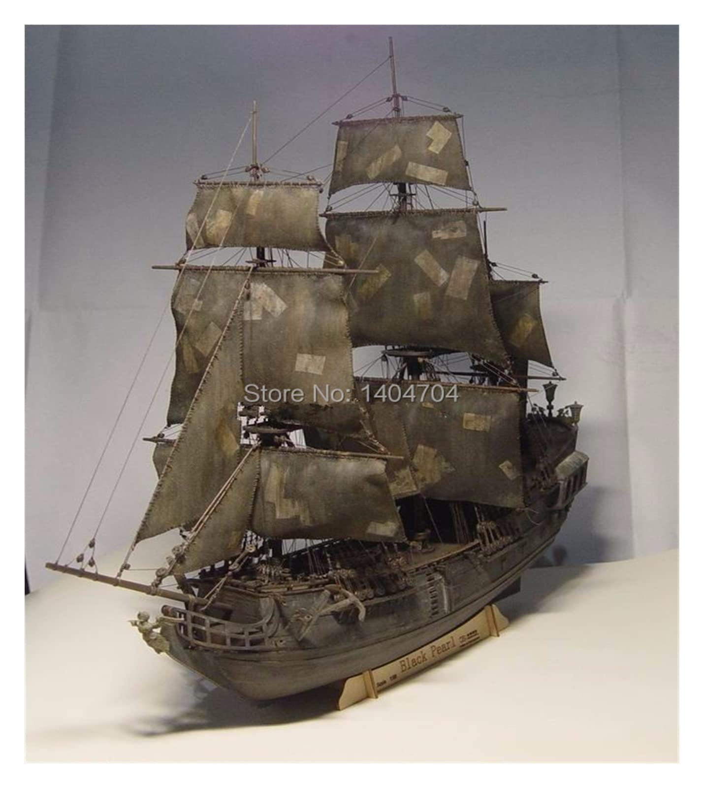 Amazon.co.jp: 1/96 ブラックパール号 パイレーツ オブ カリビアン