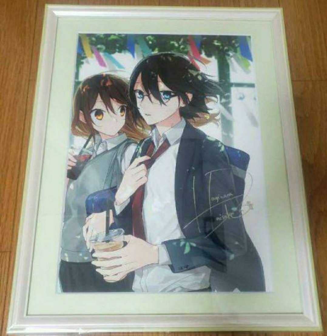 未開封美品 複製色紙 サイン色紙 ホリミヤ 萩原ダイスケ 最終回記念 28周年