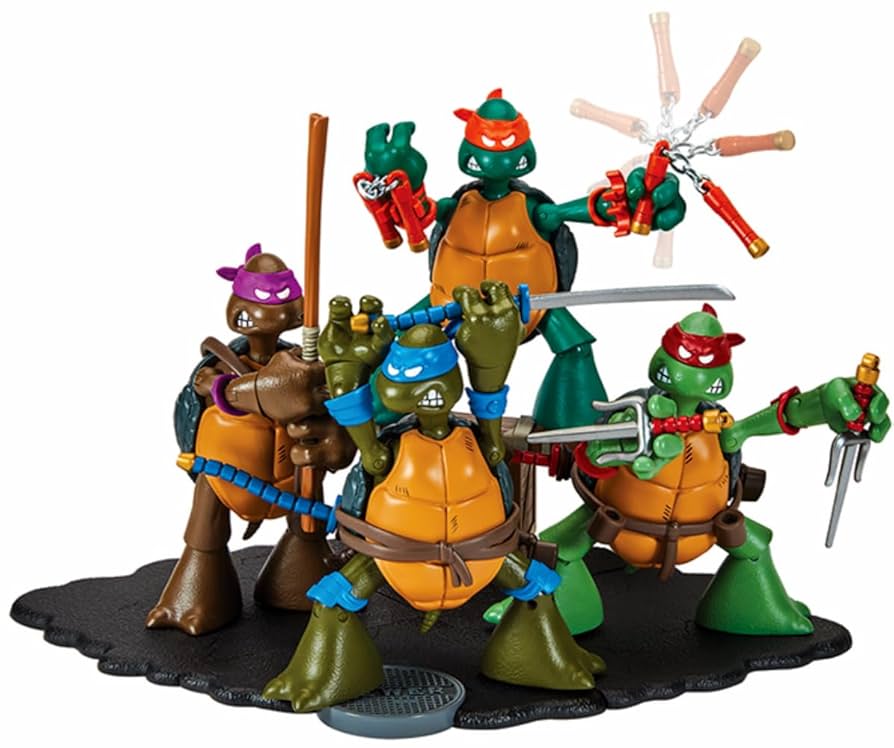 ミュータントタートルズ フィギュア 4体セット コンプ 40th 新品未使用