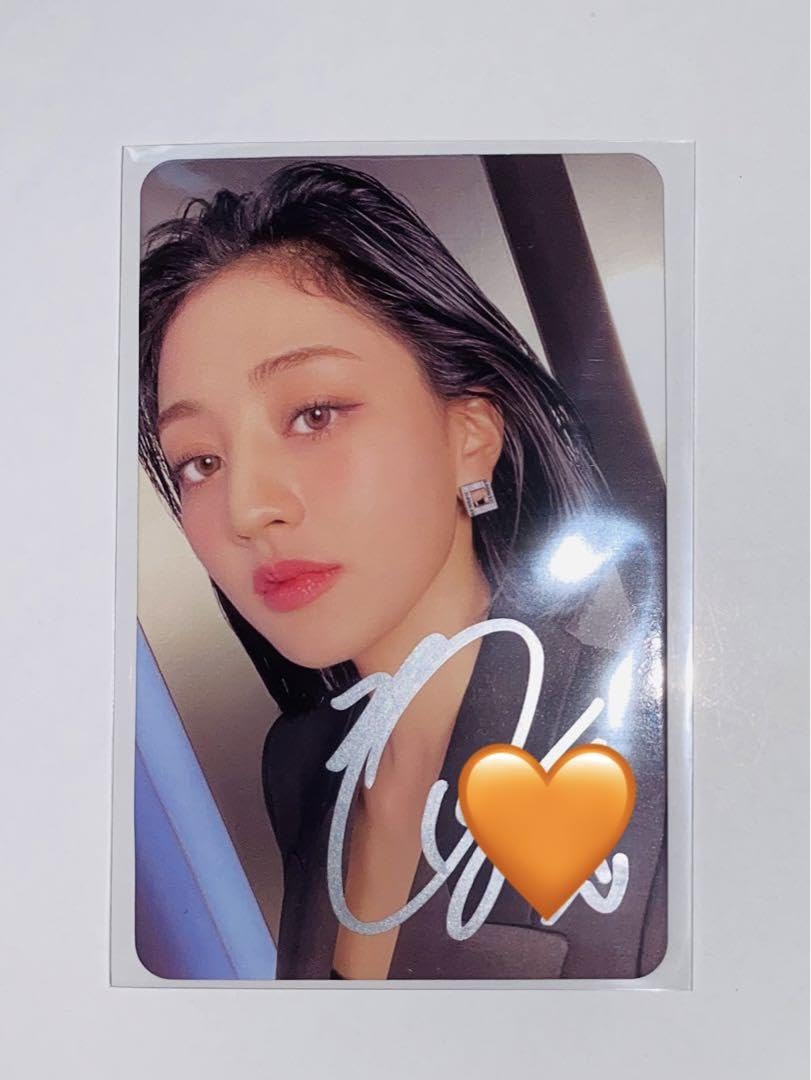 TWICE &TWICE サイン会 当選者限定 節約 直筆 サイン ジヒョ 匿名配送