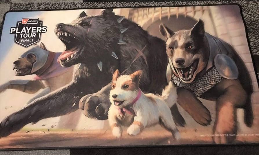 MTG Johannes Vossサイン入りプレイマット 平地 MTG Johannes Voss