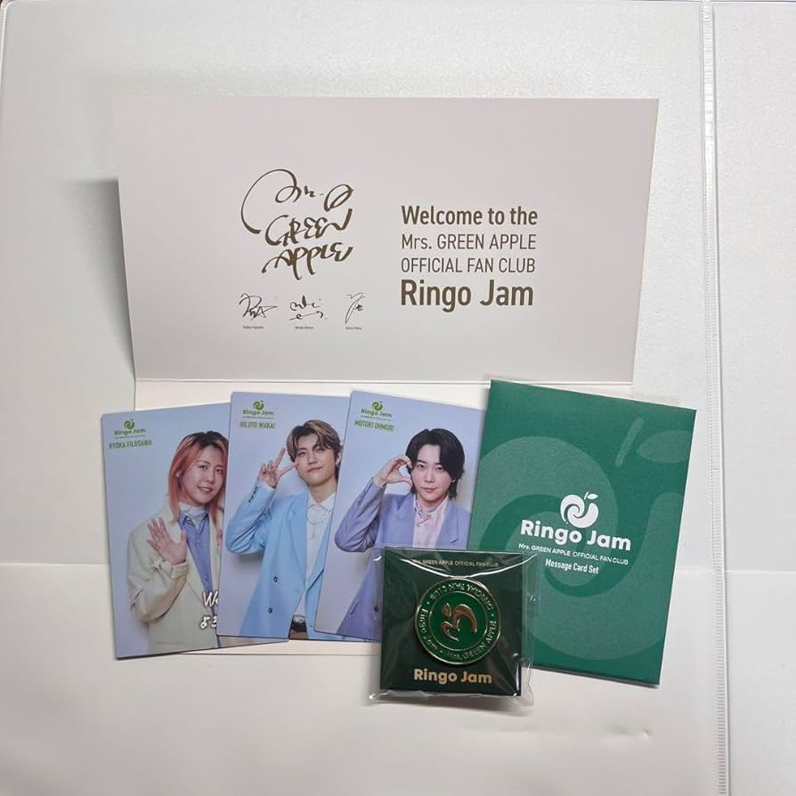 Mrs. GREEN APPLE Ringo Jamシート特典 NEWS🎼】 ≪Mrs. GREEN APPLE