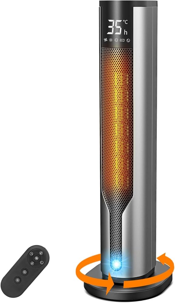 Amazon | セラミックヒーター【人感センサー ECO省エネ 】電気ファン