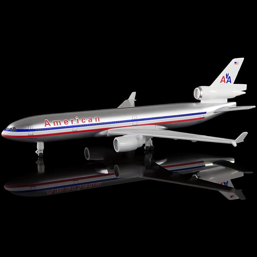 Amazon.com: Busyflies 1:300 Scale MD-11-American Airplane Models