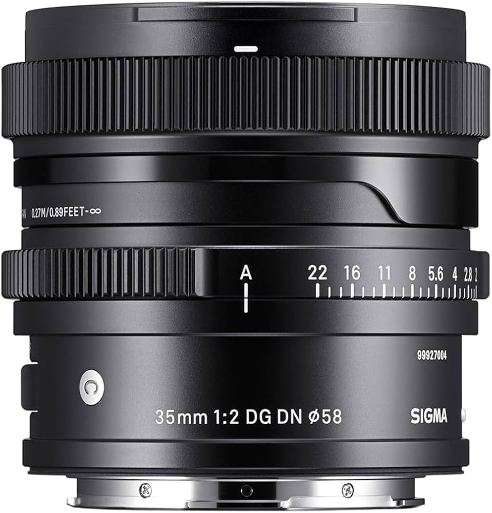 Amazon | SIGMA シグマ Lマウント レンズ 35mm F2 DG DN 単焦点 標準