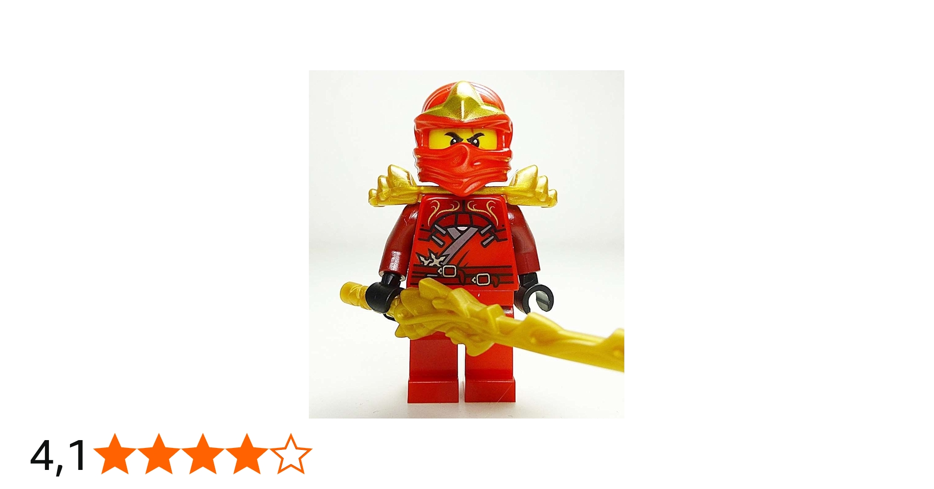 LEGO Ninjago - Kai ZX with Armor and Dragon Sword | Amazon.com.br