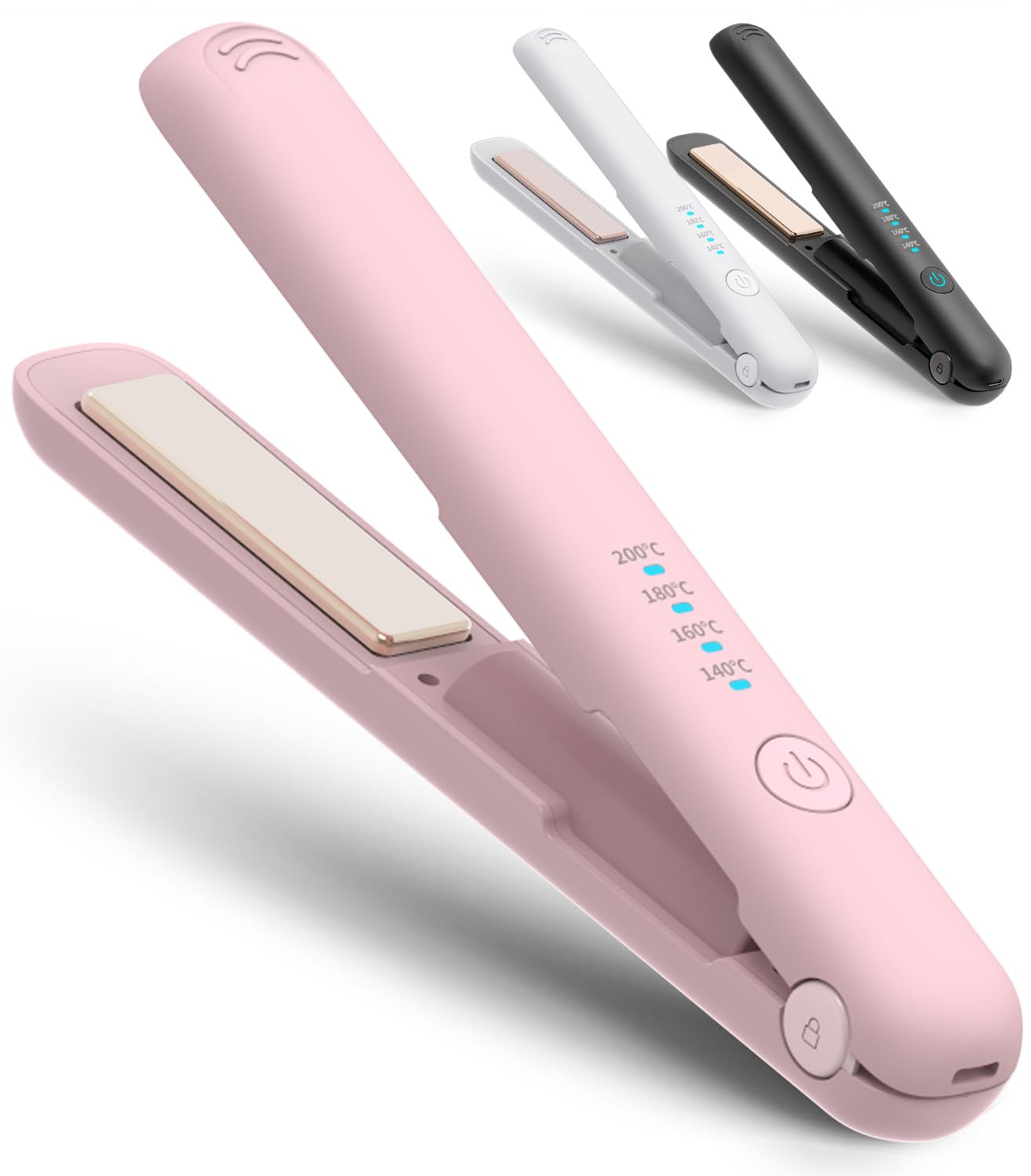 ReFa ストレートヘアアイロン シルバー ミニヘアアイロン コードレス