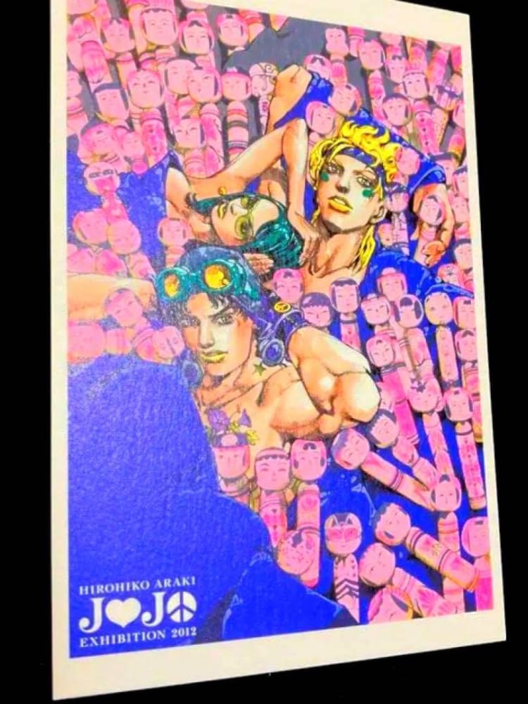 ジョジョの奇妙な冒険 複製原画 ジョジョ展 ジョセフ＆シーザー