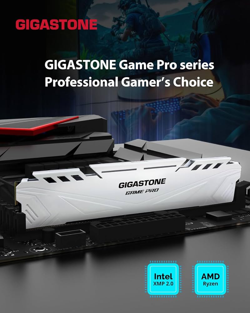 Amazon.co.jp: 【メモリ DDR4】GIGASTONE Game PRO 16GBx2枚 (32GB Kit