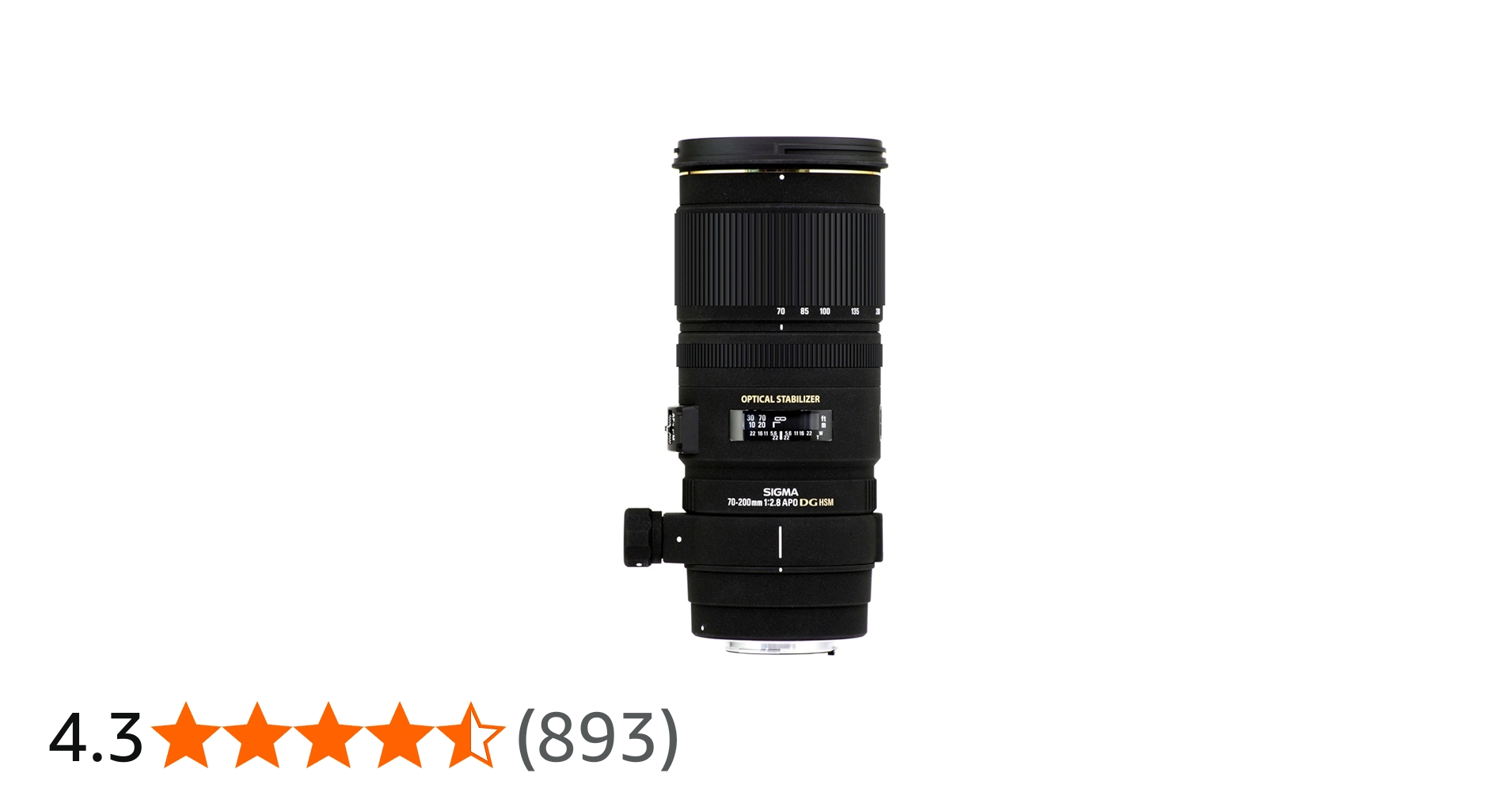 Amazon.co.jp: SIGMA 望遠ズームレンズ APO 70-200mm F2.8 EX DG OS