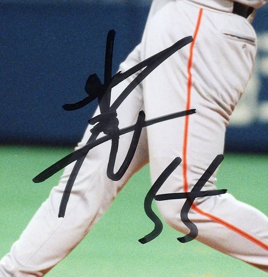 Amazon.co.jp: 松井秀喜 ジャイアンツ 時代型 直筆 サイン 入り