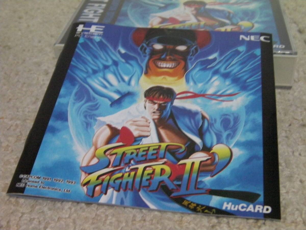 NEC ストリートファイター2ダッシュ PCエンジン ポスター1 NEC