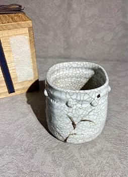 Amazon.co.jp: 伝世絵志野筒向付桃山時代 江戸初 特別出品 美濃桃山陶