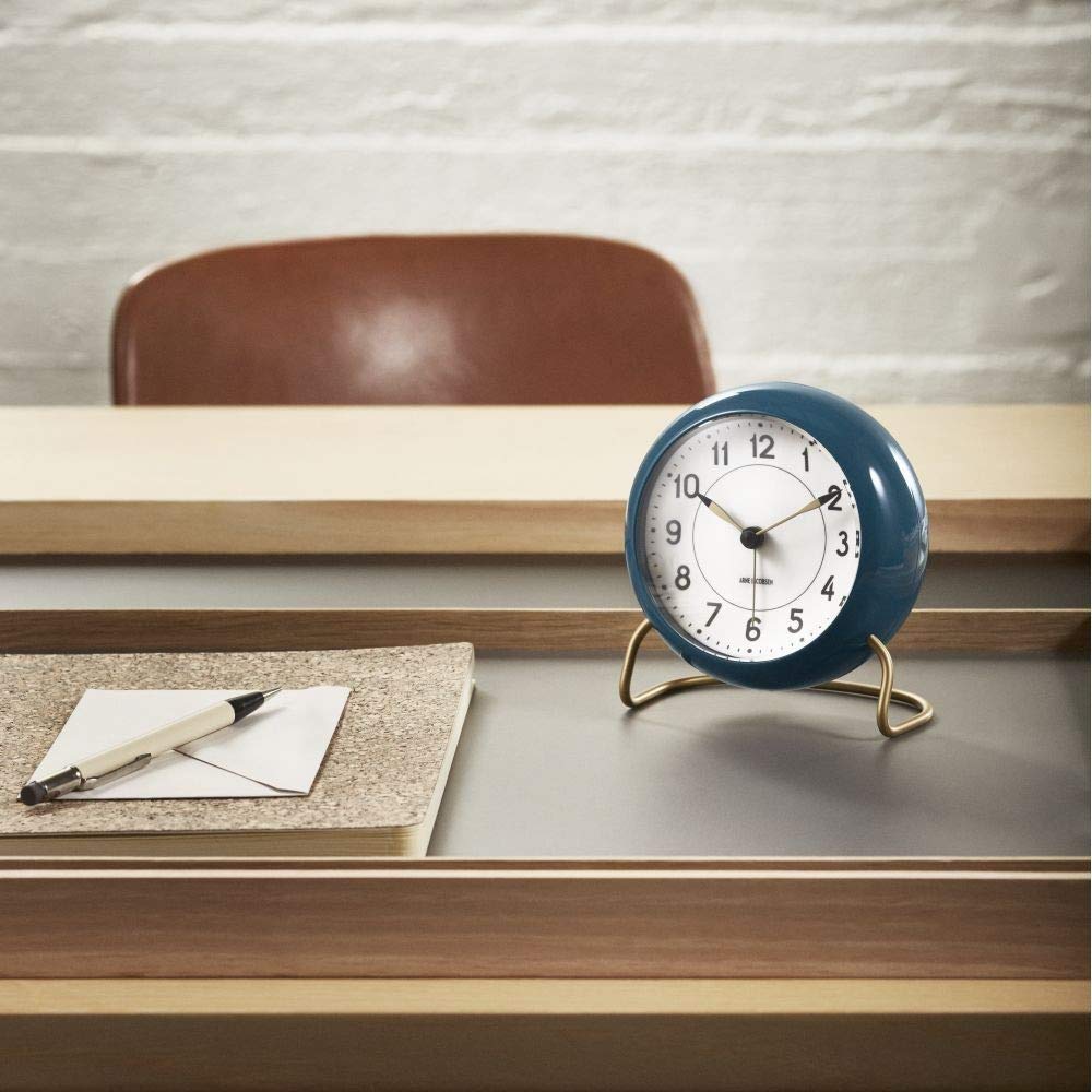 Amazon.com: Arne Jacobsen Table Clock Diameter 11 cm Station