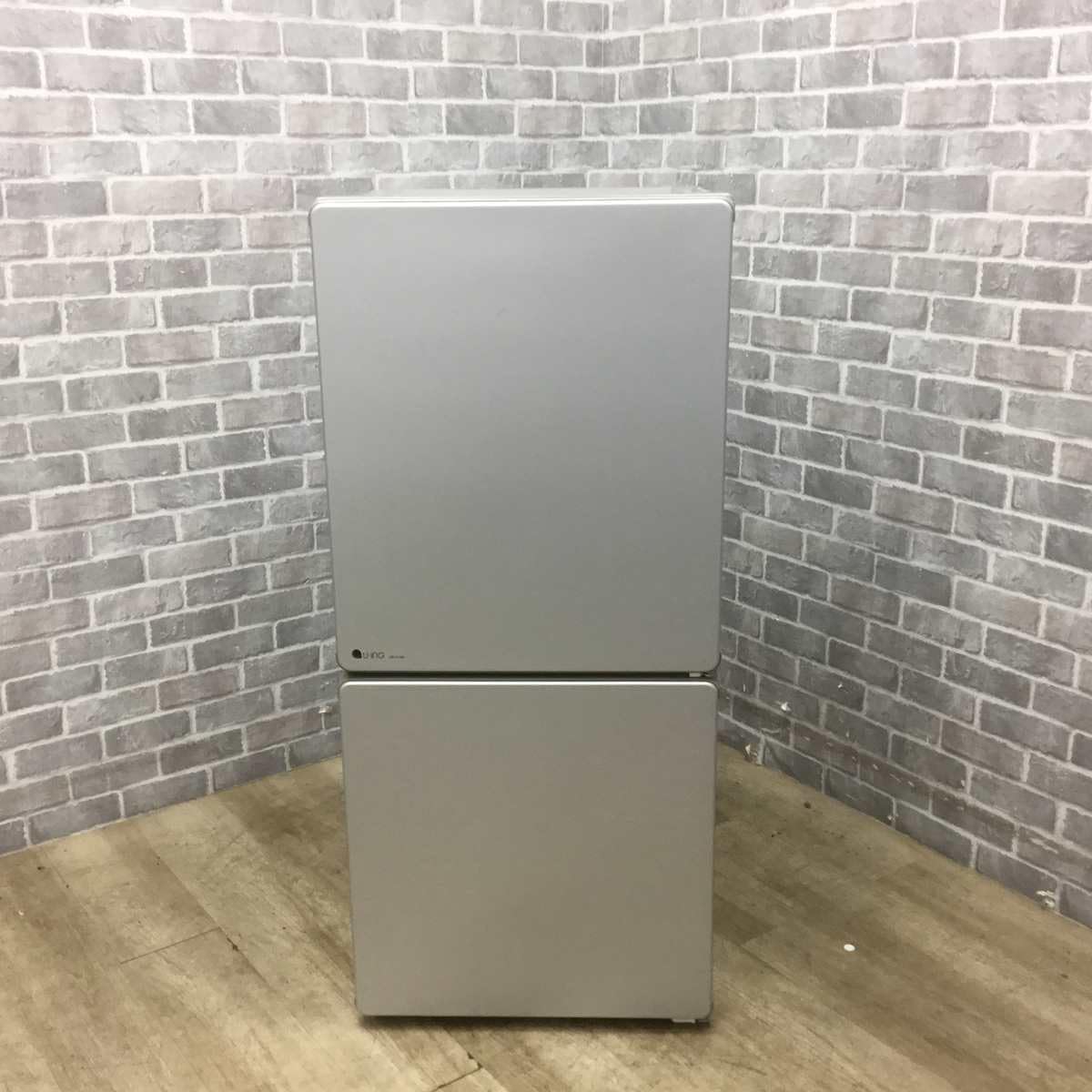 Amazon | ユーイング 110L 2ドア冷蔵庫（シルバー）【右開き】UING UR
