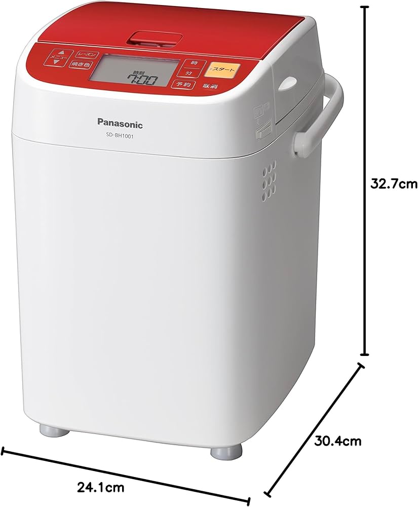 Amazon.co.jp: パナソニック ホームベーカリー 1斤タイプ レッド SD