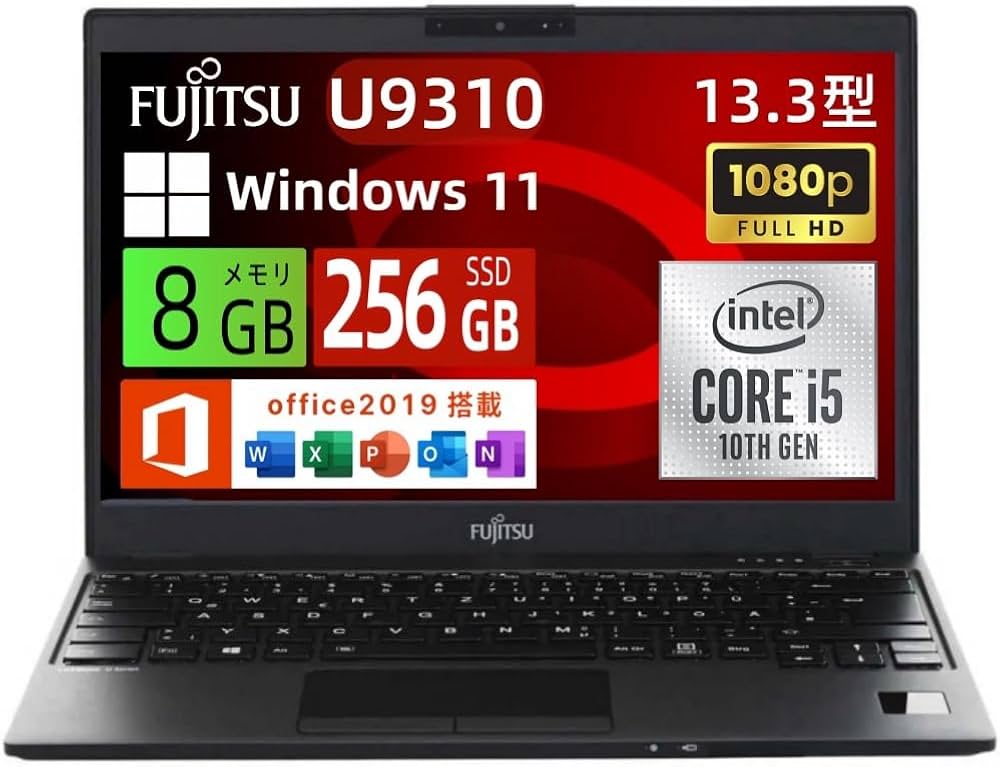 Amazon.co.jp: Fujitsu Laptop LIFEBOOK U9310 13.3-inch FHD (1920 x