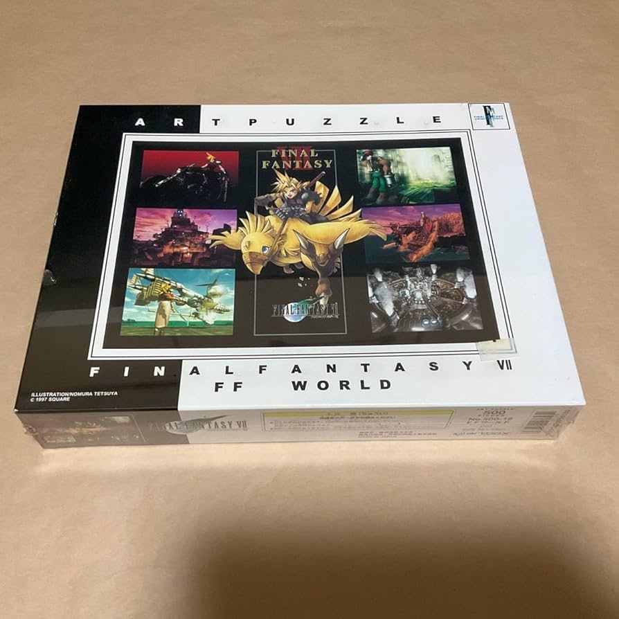 Amazon | FF7 パズル FF ART PUZZLE FINALFANTASYⅦ FF WORLD 500