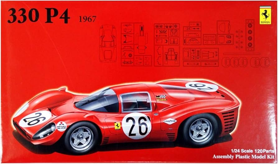 HモデルFerrari 330/P+サニー250LM モデルキット 1/24 HモデルFerrari