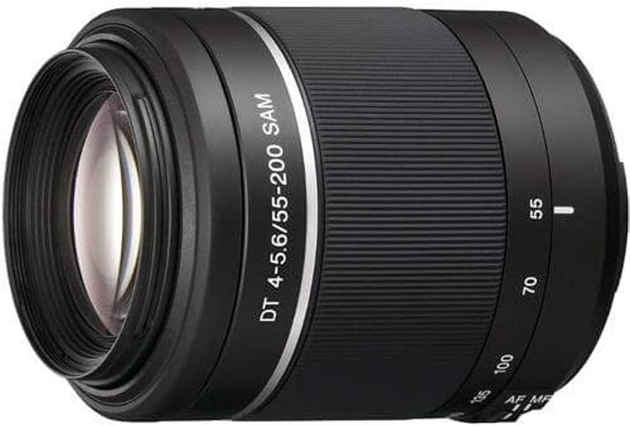Amazon.com : Sony SAL55200 55-200mm f/4-5.6 DT ED Compact