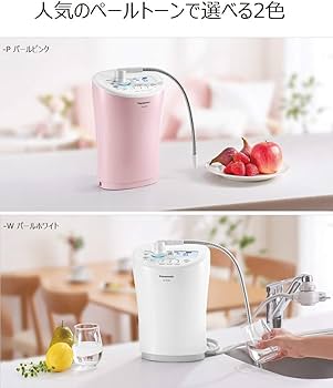 Amazon.co.jp: Panasonic Alkaline Ion Water Purifier Pearl White TK