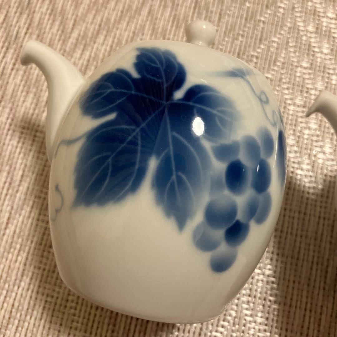 今泉今右衛門 醤油差し1個 錦絵変り小皿6枚セット 人間国宝 十四代今泉