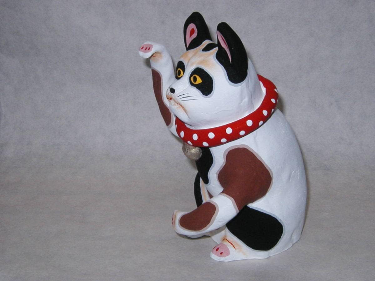 郷土玩具 土人形 滋賀 小幡人形 招き猫 小幡でこ 縁起物 民芸 伝統工芸