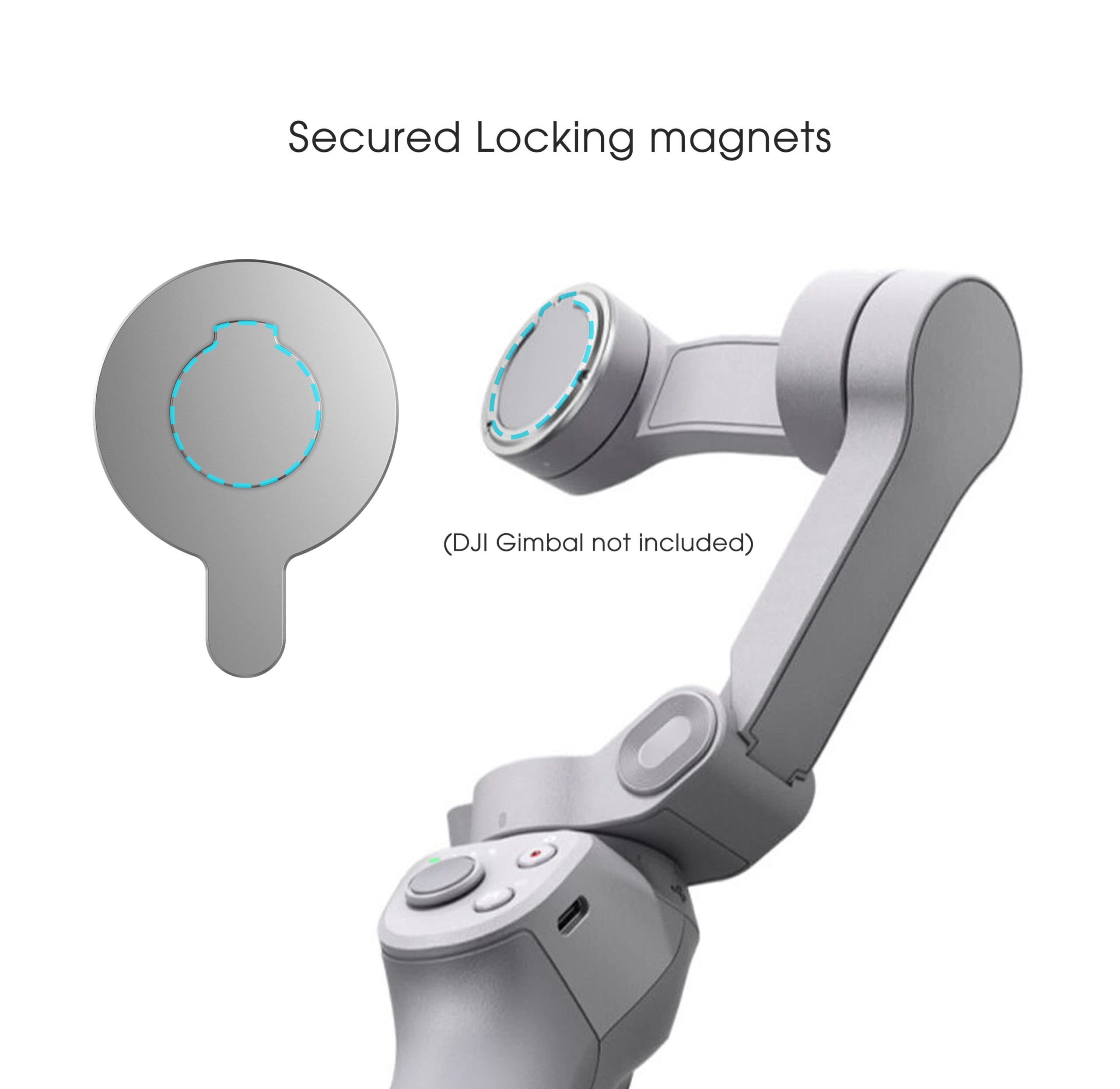 Amazon.com: ENCASED Magnetic Adapter for DJI Osmo Mobile