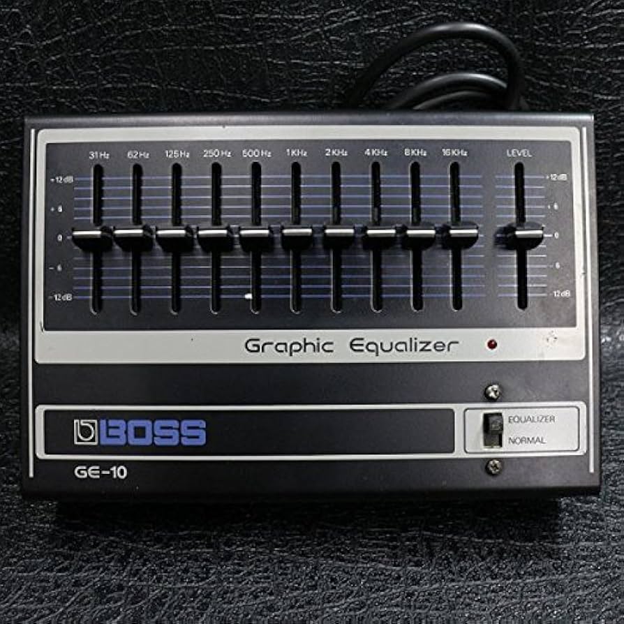 動作確認済】BOSS GE-10 グラフィックイコライザー BOSS GE-10