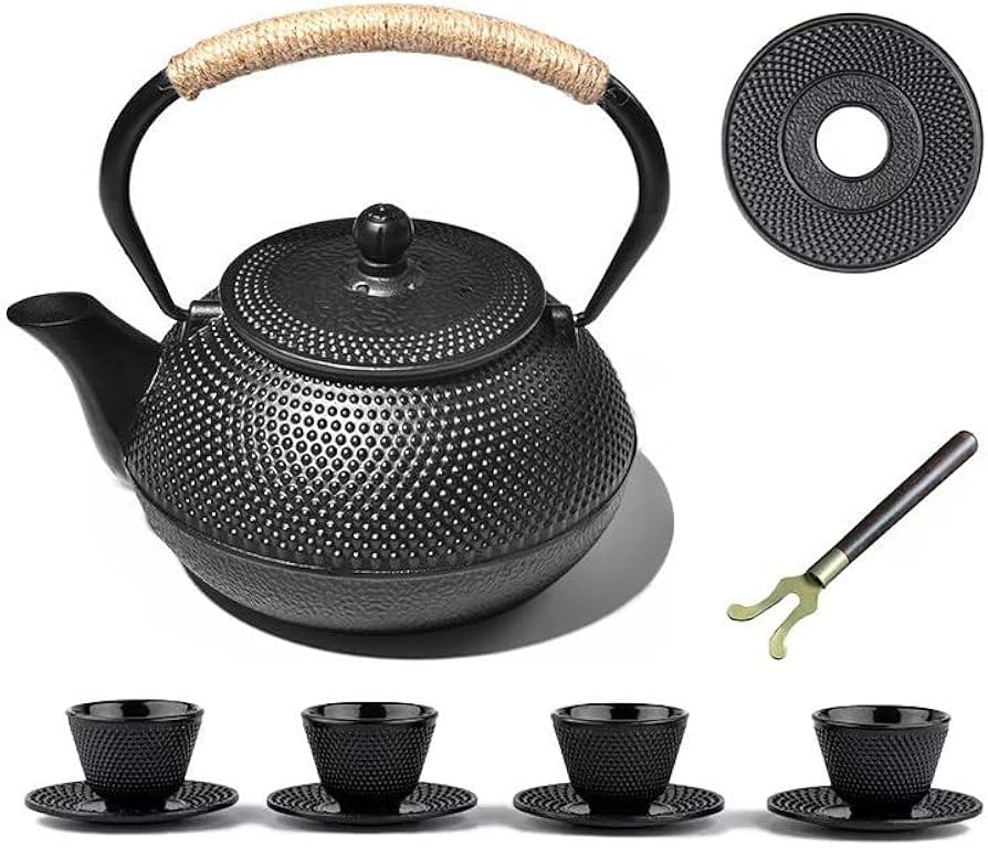 Amazon | 鉄器 南部鉄器 直火可 鉄瓶 やかん 鉄びん 鉄分補給 伝統工芸