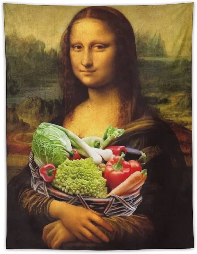 Amazon.co.jp: おもしろい世界の名画創意ユーモアパロディアートパネル