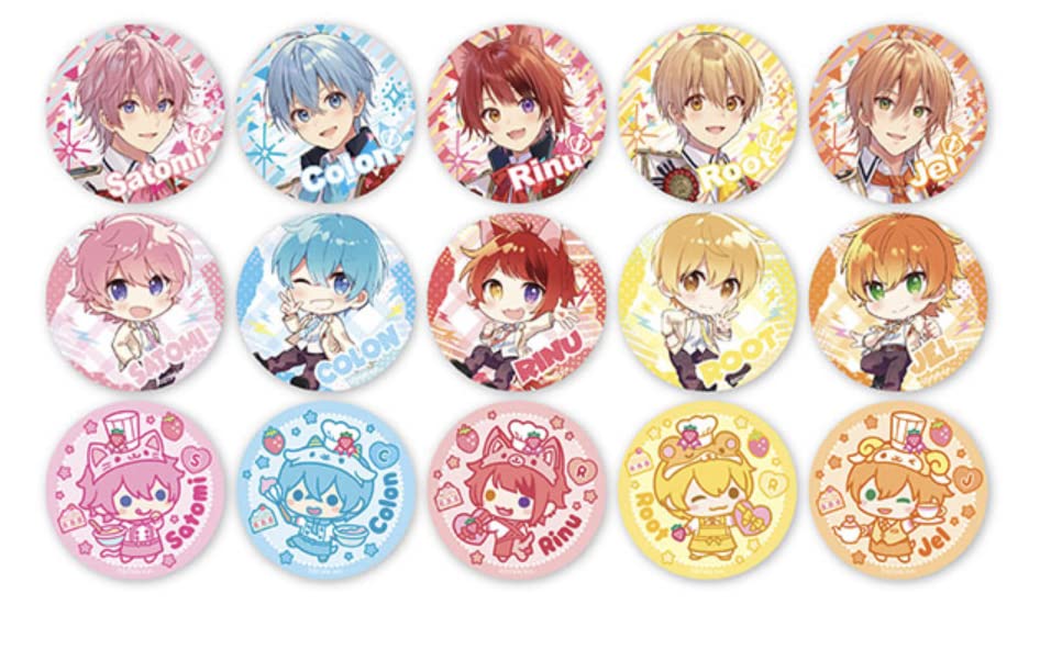 さとみくん 2021NewYear缶バッジ 38個 さとみくん 缶バッジ