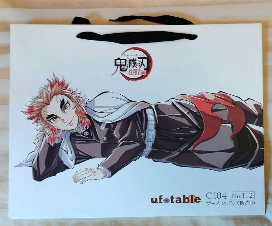 Amazon.co.jp: C104 夏コミufotable 寝そべりイラストグッズ煉獄杏寿郎