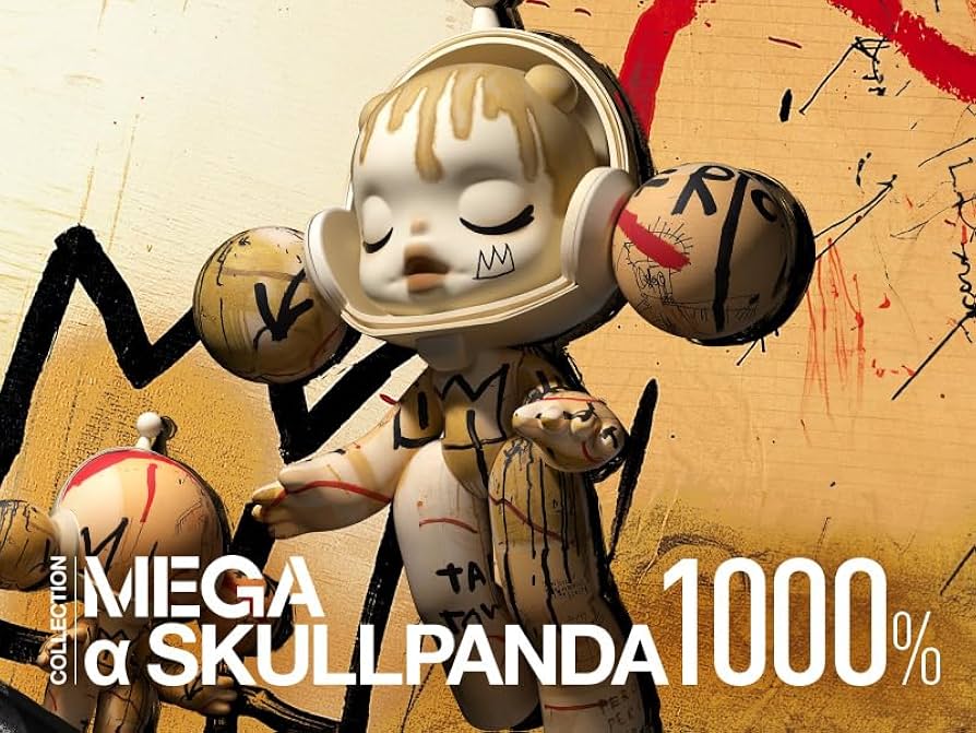 Amazon.co.jp: POP MART MEGA コレクション α SKULLPANDA 1000% JEAN